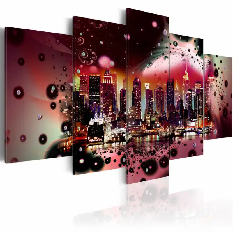Bestseller Tablou - The colours of New York
