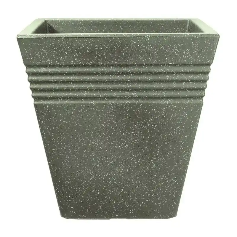 Ofertă de sezon Ghiveci pentru flori, imitatie marmura verde, 30L