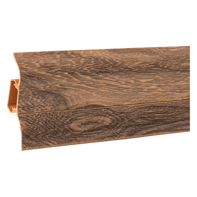 Plinta PVC parchet laminat Korner LP52, 2500 x 52 x 26 mm, nuc inchis Disponibil imediat