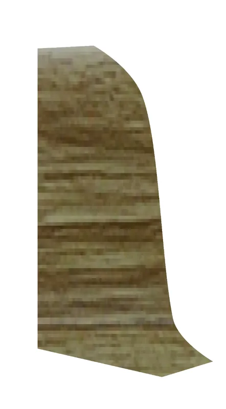Preț redus Terminatie stanga plinta Korner LP55, stejar rustic