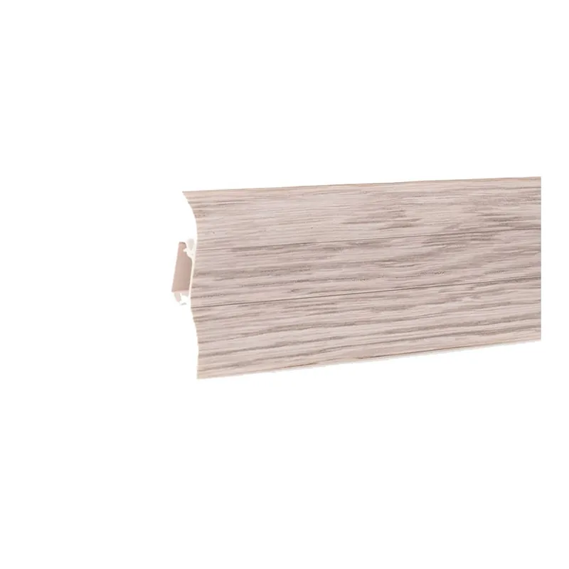 Plinta PVC parchet laminat Korner LP52, 2500 x 52 x 26 mm, stejar alb Bestseller