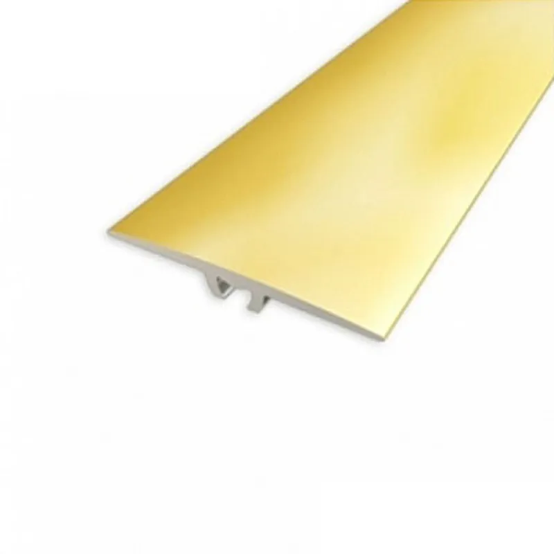 Prag / profil trecere gresie parchet aluminiu E-E0100-03-930, auriu, 30 mm Preț promoțional