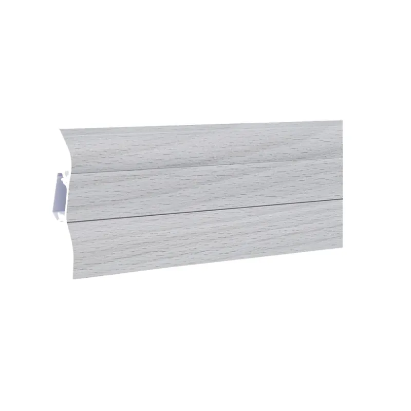 Plinta PVC parchet laminat Korner LP52, 2500 x 52 x 26 mm, frasin argintiu Promoție