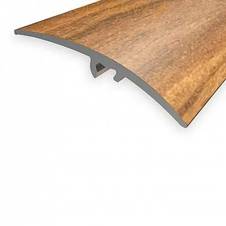 Prag / profil trecere gresie parchet aluminiu 1-12201-6E-900, castan, 38 mm Reducere