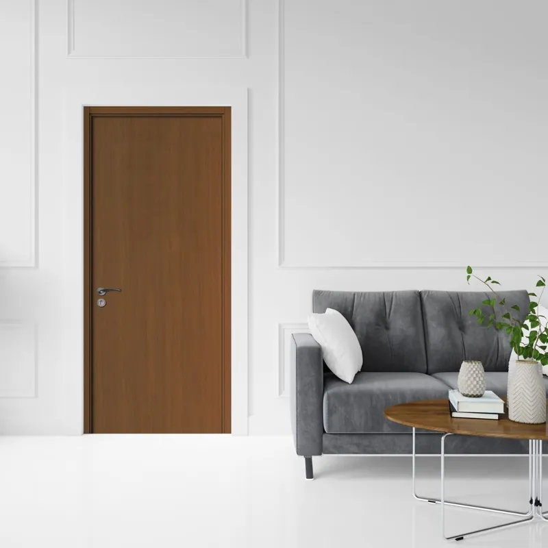 Usa interior din MDF Optima 030, reversibila, toc si accesorii incluse, stejar inchis, 80 x 200 cm Comandă acum