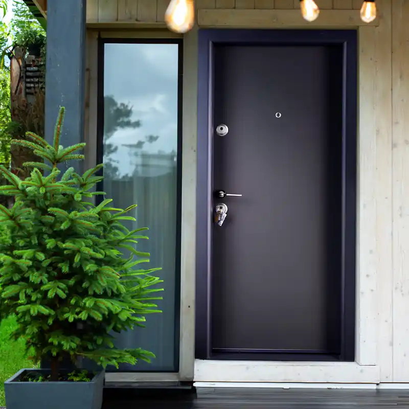 Usa metalica apartament Mega Door Ekoplus 9000, gri antracit, 88 x 200 cm, dreapta Cumpără acum