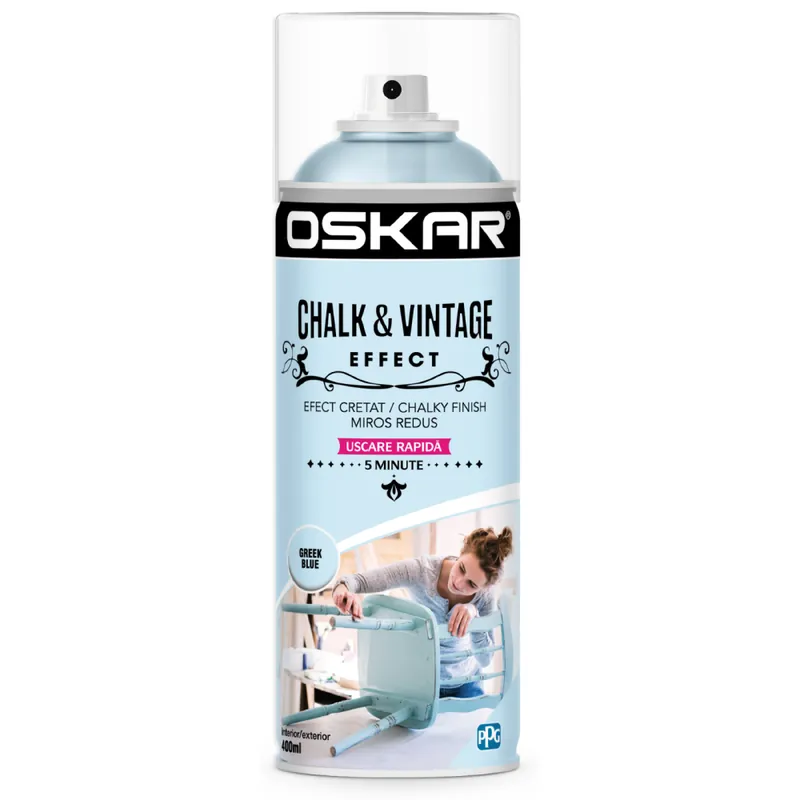 Discount Spray vopsea Oskar Chalk Vintage Effect English Manor 400 ml