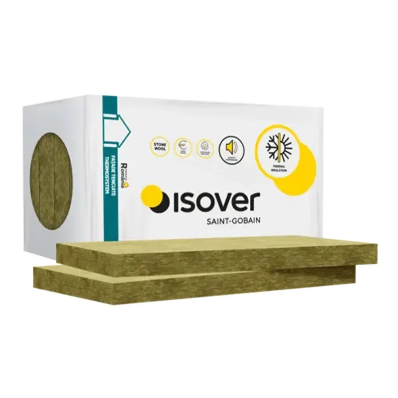 Vata minerala bazaltica pentru fatada Isover Easy Fassade 100 mm, 1000 x 600 mm, 2.4 mp Disponibil imediat