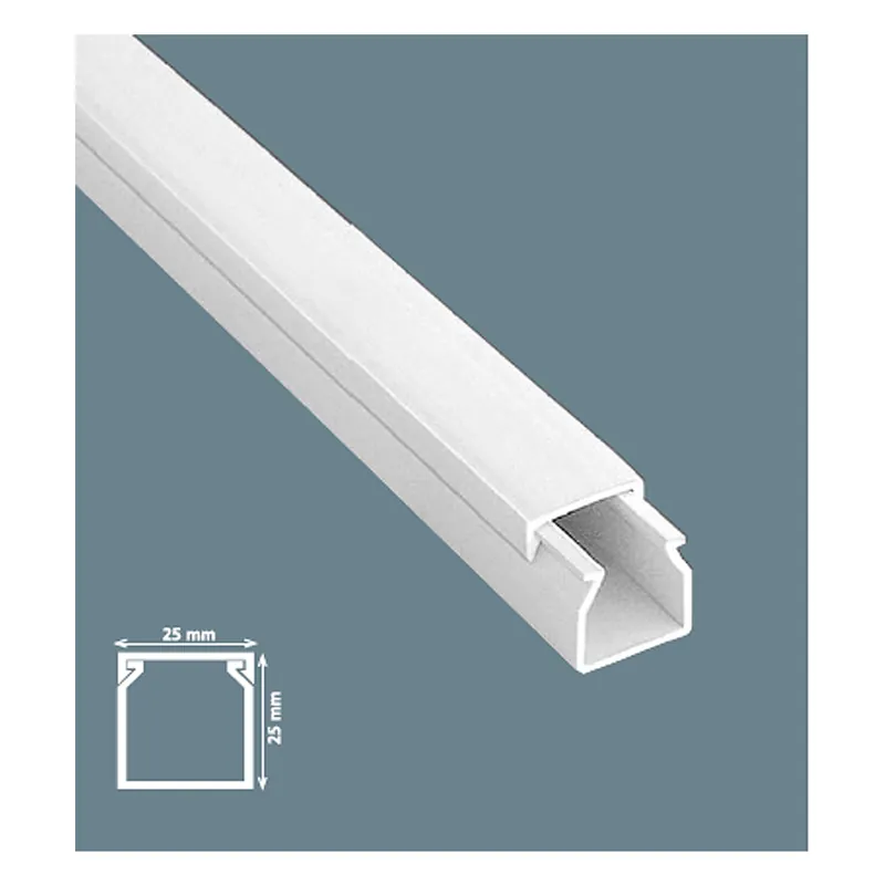 Canal cablu PVC fara adeziv 25 x 25 Lichidare de stoc