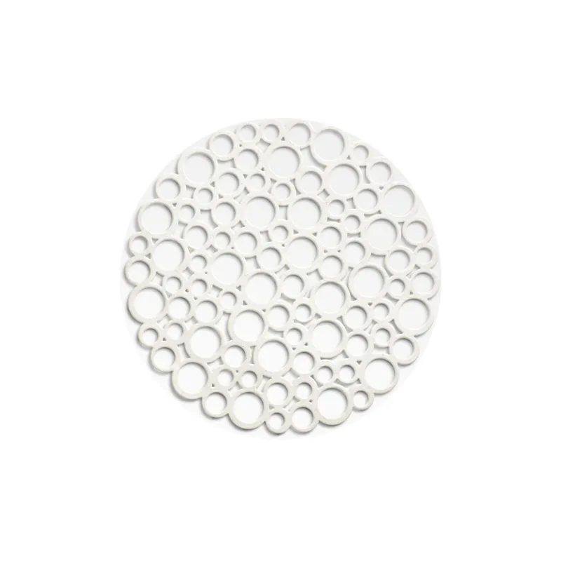 Cel mai vândut Covoras protectie chiuveta, din plastic, Ø 30 x H 0.3 cm, bej