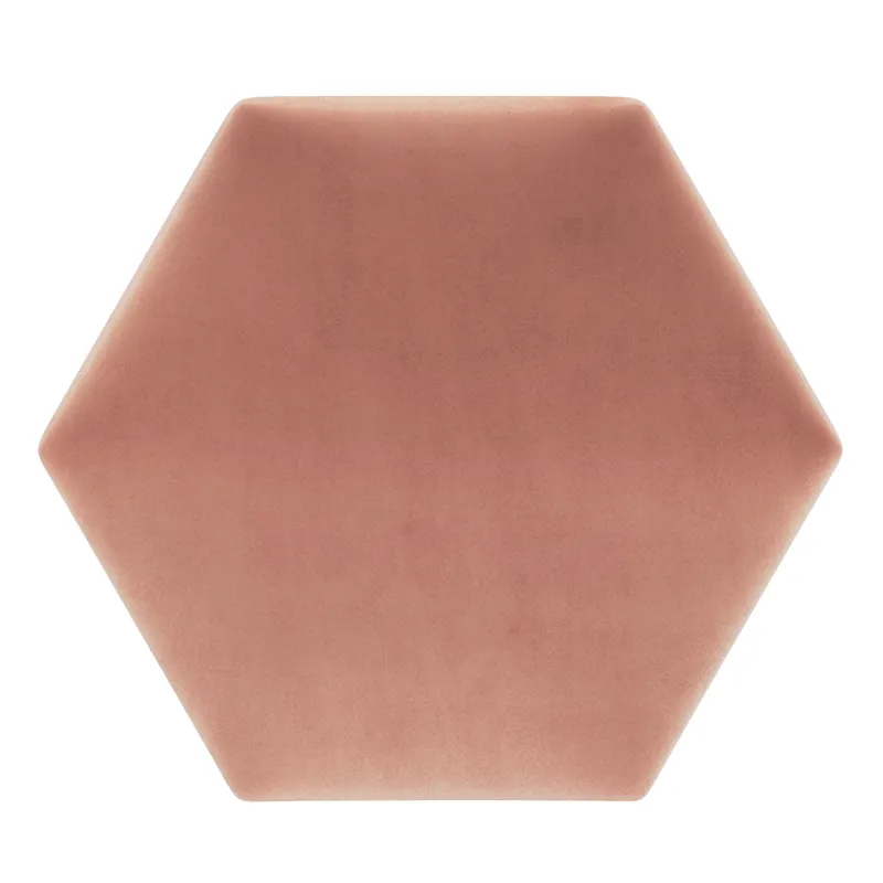 Panou decorativ tapitat Mollis Hexagon HE 17x17 cm SOMON ME25 Livrare rapidă