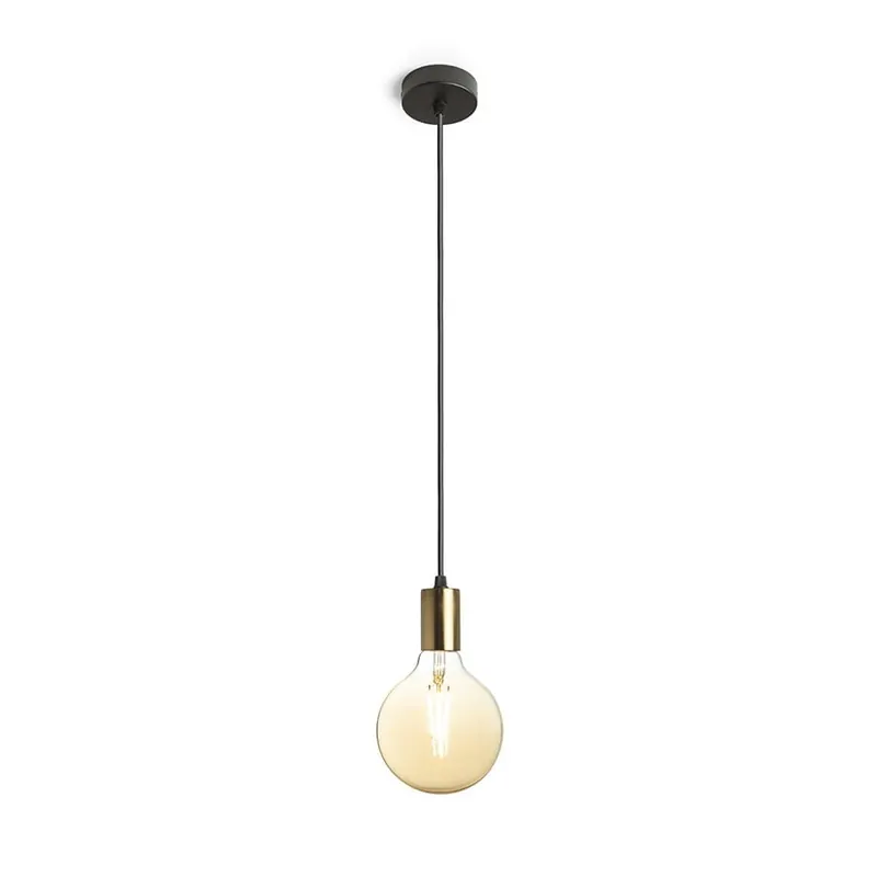 Ultima șansă Lustra, suspendata, alama/ negru, 42 W, 230V, E27, R13891, ARAQ, Rendl Light Studio