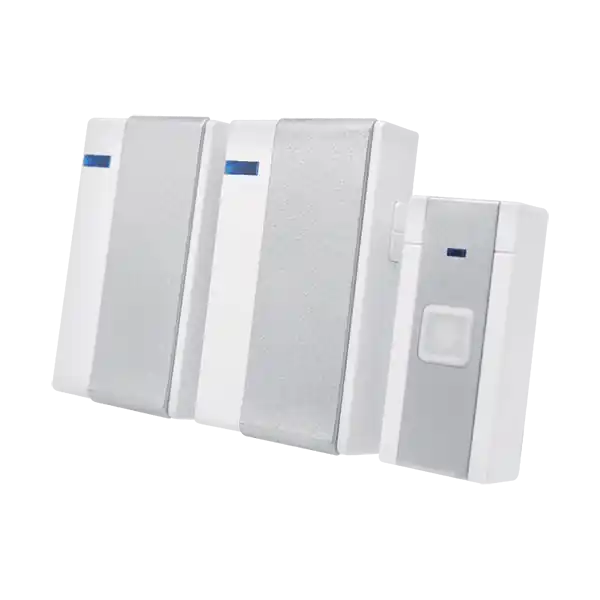 Sonerie wireless, 2 receptoare, 1 buton, 36 melodii, 230 V, Elmark Ofertă exclusivă