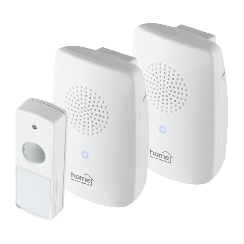 Comandă acum Sonerie wireless, 2 sonerii si 1 buton, 100 m, DBS 1001DC, Home