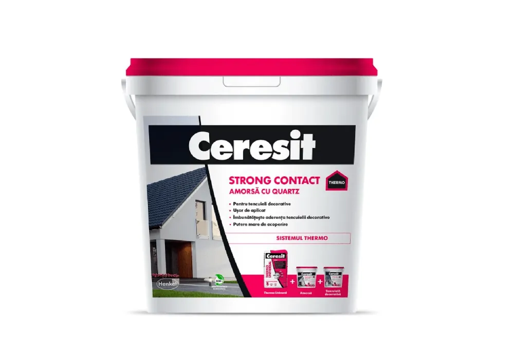 Amorsa cu quartz Ceresit Strong Contact, interior/exterior, 8 kg Cumpără acum