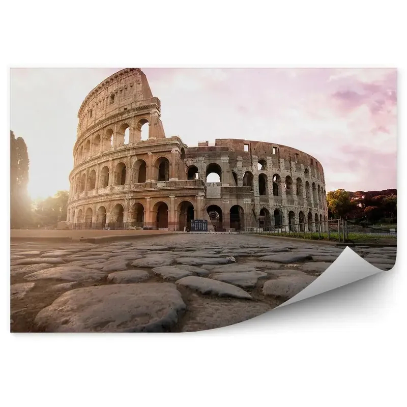 Ofertă exclusivă Fototapet perete O frumoasă perspectivă a arhitecturii Colosseumului