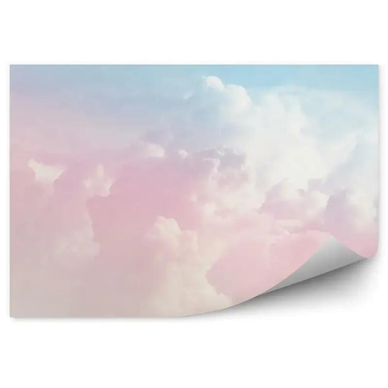 Reducere extra Fototapet pentru perete Culori Pastel Nori Nori Cer