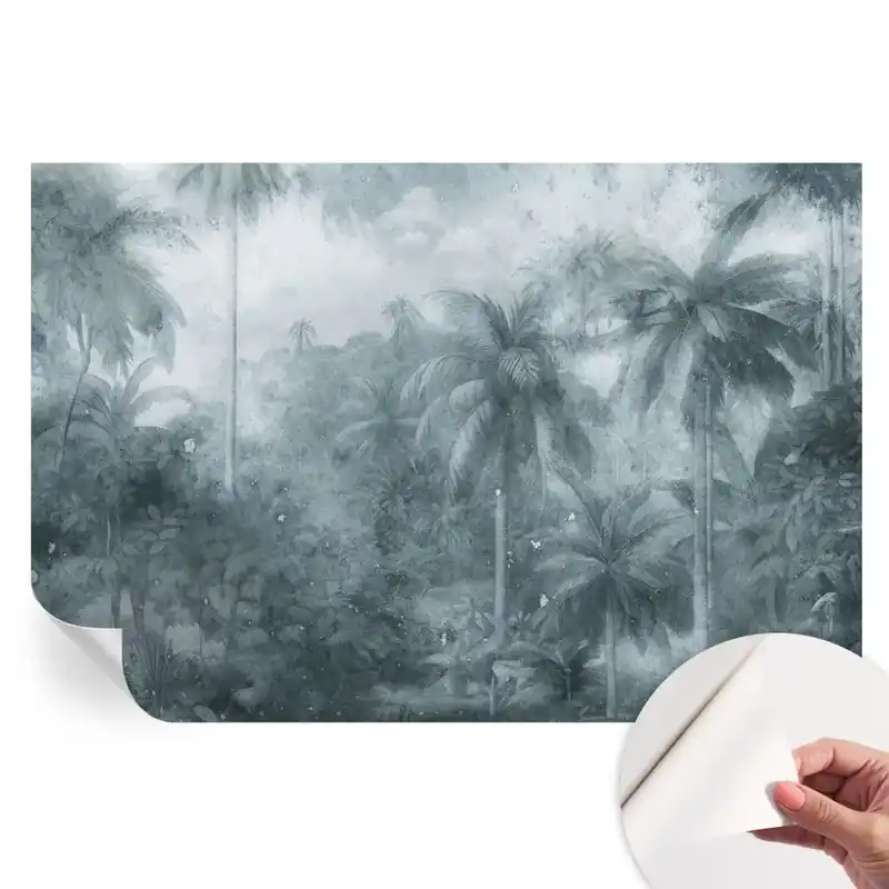Bestseller Fototapet autoadeziv cu vegetație tropicală