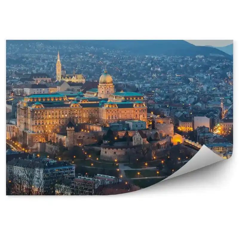 Fototapet vintage Palatul Regal Biserica Munti Drumuri Poduri Castelul Regal Varsovia Plată sigură