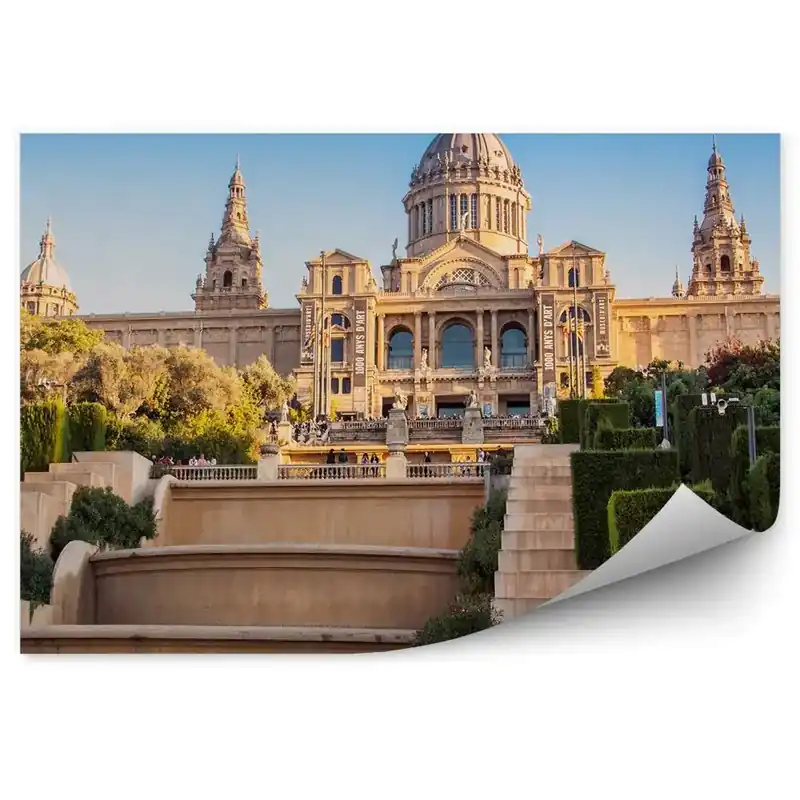 Decor fototapet Muzeul National Al Cataluniei Barcelona Reducere