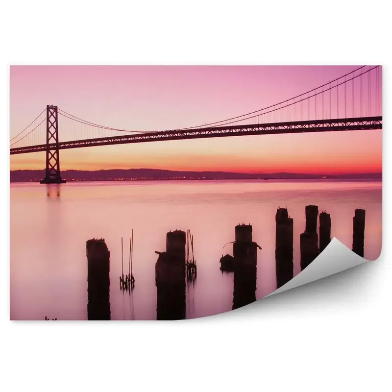 Discount Fototapet vintage Pod Ocean Apus De Soare California