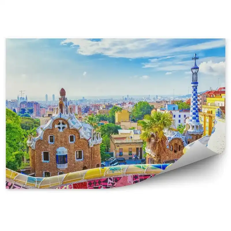 Fototapet Parcul Guell Barcelona Spania Reducere