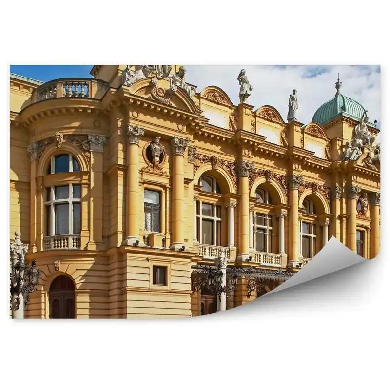 Fototapet perete Teatrul Słowackiego Cracovia Plantează Nori Din Cer Ultima șansă