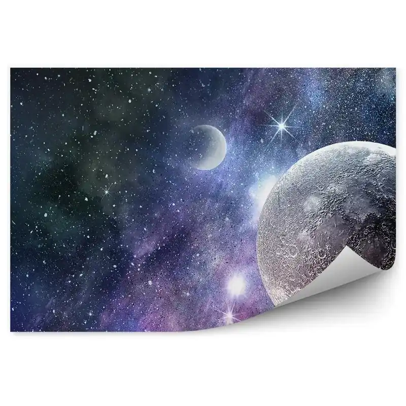 Mai ieftin Fototapet Planete Univers Stele Galaxie Spațiu Cosmic