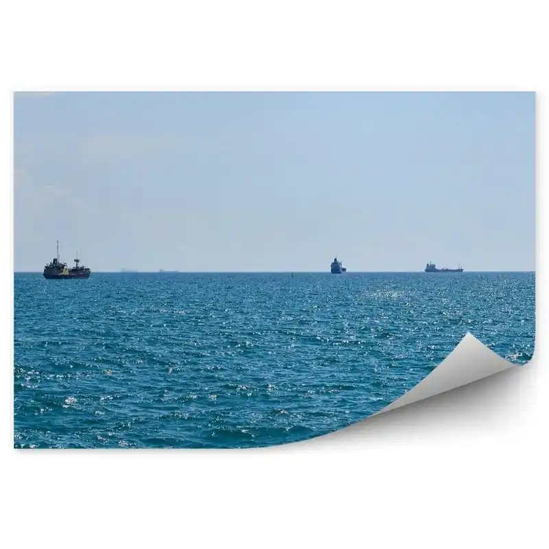 Bestseller Fototapet pentru perete Nava Orizont Ocean Mare Cer Nori