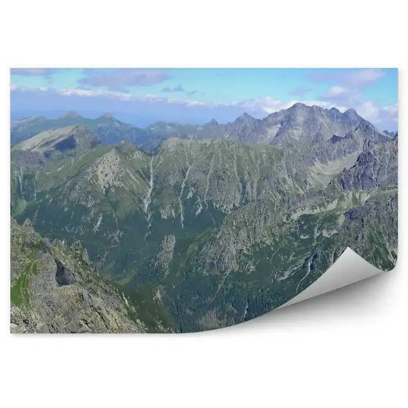 Fototapet Vedere De Zgârieturi, Munți, Tatra, Cer, Nori Ofertă