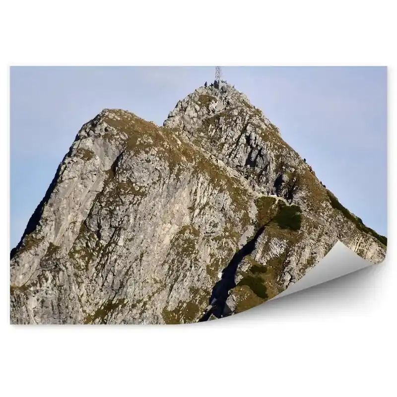 Bestseller Fototapet vintage Traversați Pe Vârful Stâncilor Giewont