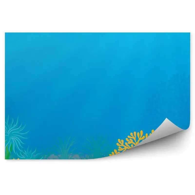 Bestseller Fototapet vintage Grafic Pentru Recif De Corali Tropicali
