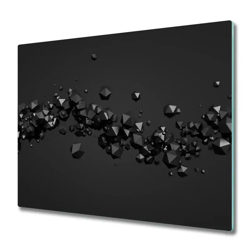 Tocător din sticlă Abstracție de particule 3D Reducere specială
