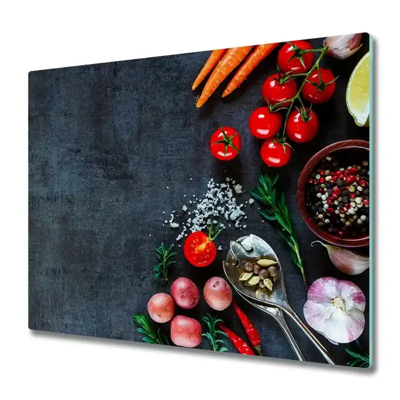 Tocător din sticlă Ingrediente în bucătărie Noutate