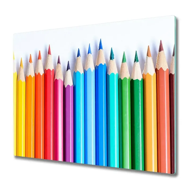 Vezi acum Tocător din sticlă Creioane colorate curcubeu