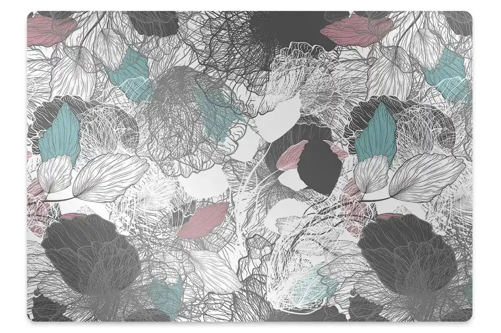 Protectie podea scaun Motiv floral Ofertă exclusivă