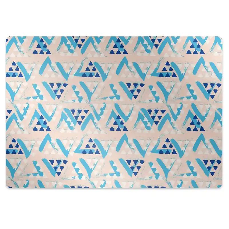 Reducere extra Protectie podea scaun Motiv figuri geometrice