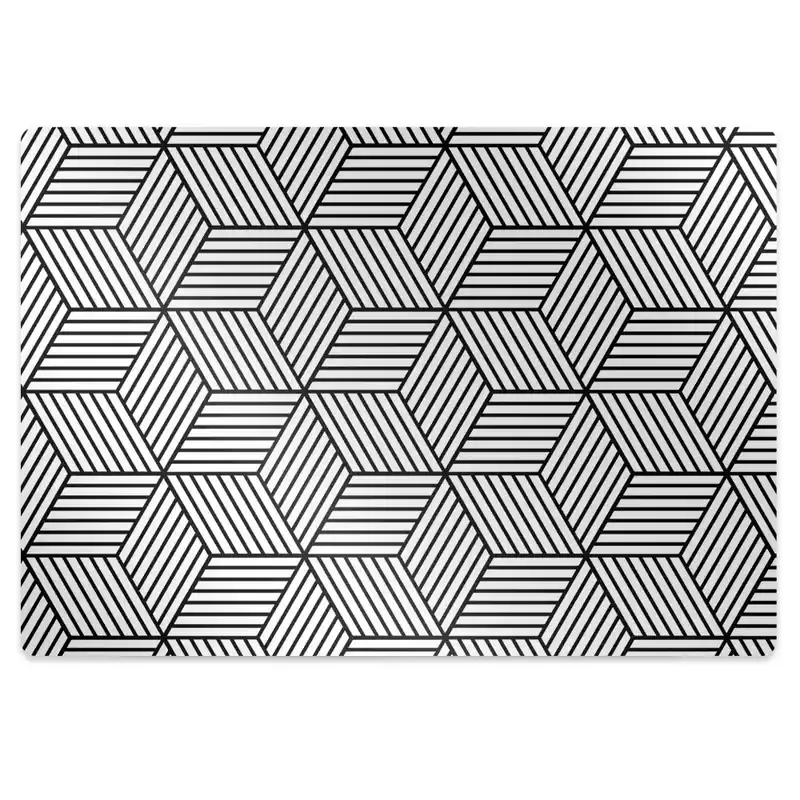 Protectie podea scaun birou Fantezie geometrică Ofertă limitată