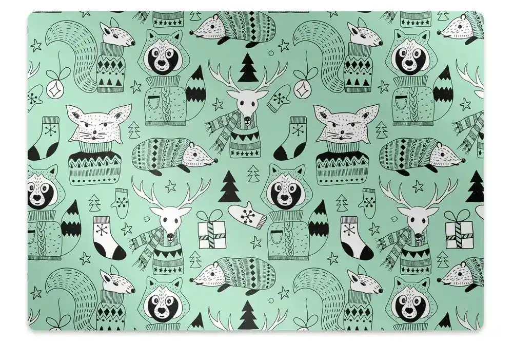 Reducere extra Protectie podea scaun Animale în stil scandinav