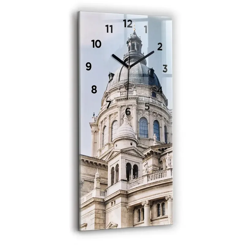 Bestseller Ceas de sticlă pe perete vertical Sf. Bazilica Ştefan