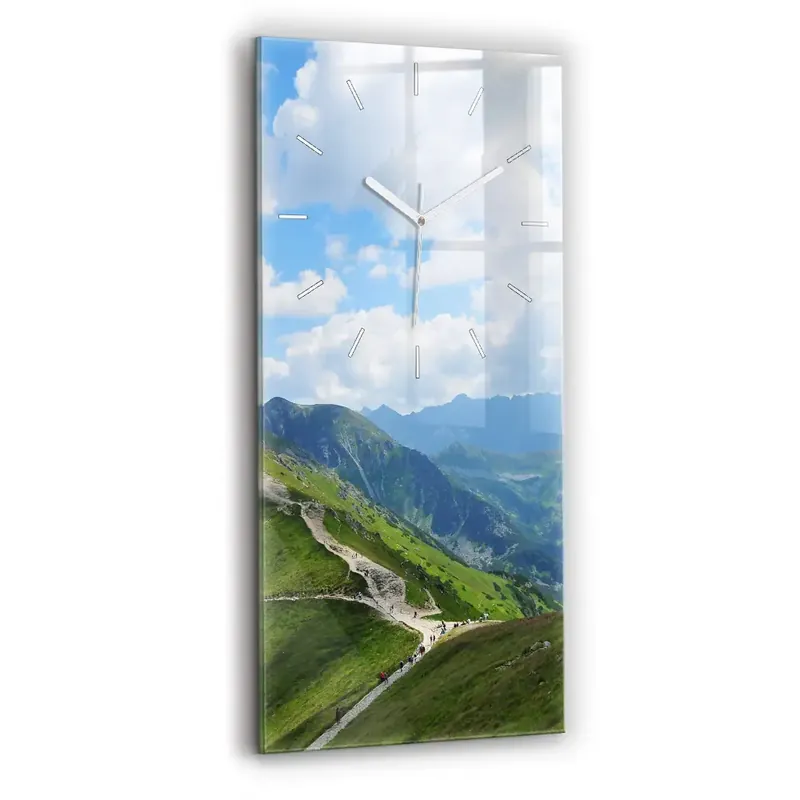 Ceas din sticlă dreptunghiular vertical Kasprowy Wierch Zakopane Lichidare de stoc
