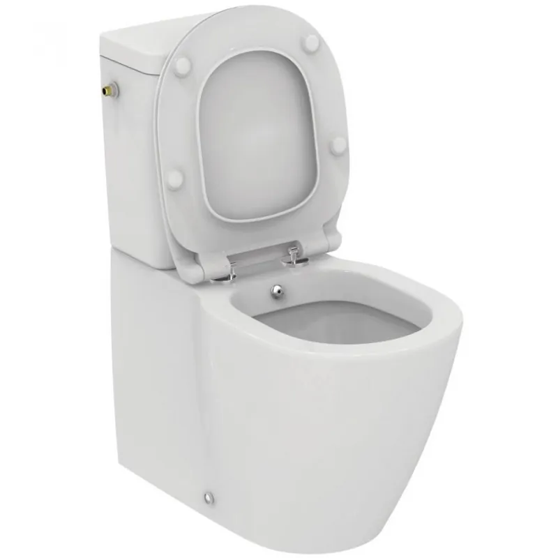 Retur gratuit Set sas WC Ideal Standard Connect back-to-wall cu funcție de bideu cu rezervor si capac cu inchidere lenta