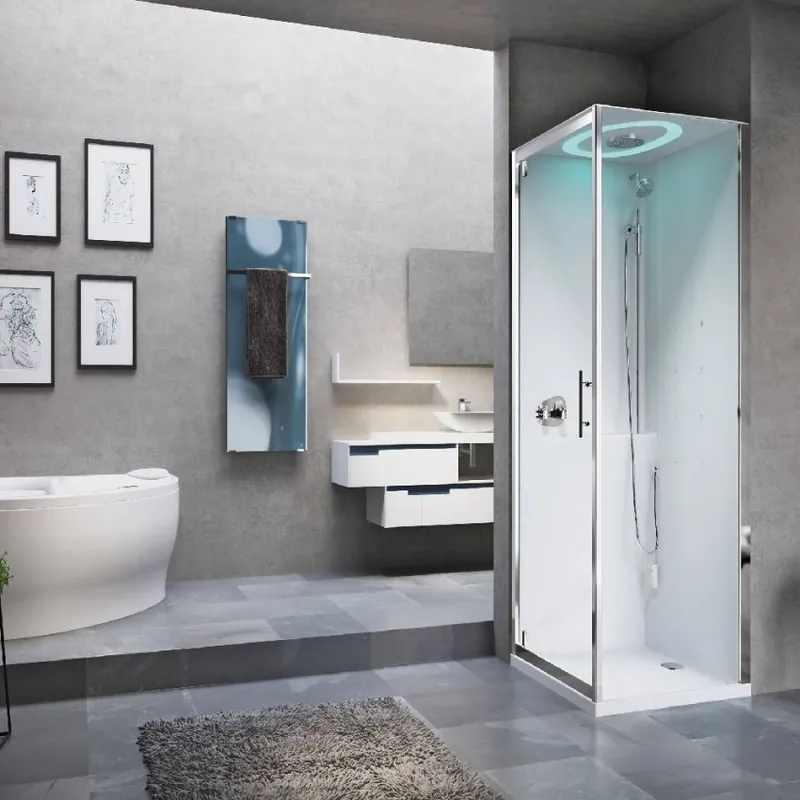 Reducere de preț Cabina dus cu sauna Novellini Hammam Eon GF90, 90x90 cm