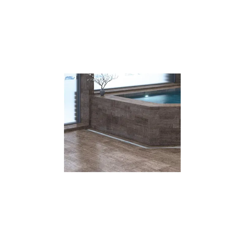 Ofertă limitată Rigola de dus Kessel Linearis Infinity 60 cu clapeta Megastop si sita par 90 cm