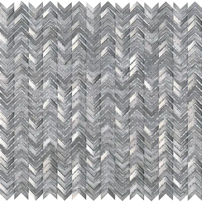Vezi acum MOZAIC, PORCELANOSA GRUPO, GRAVITY ALUMINIUM ARROW METAL 30X29.8 cm, argintiu