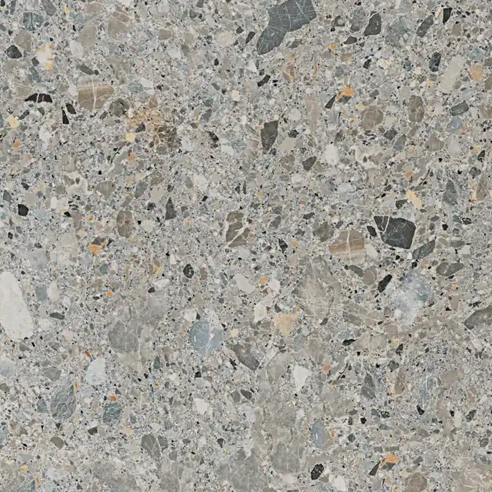 Premium GRESIE PORȚELANATĂ, INTERIOR/EXTERIOR, PORCELANOSA GRUPO, CEPPO STONE, 80×80 CM, ASPECT PIATRĂ NATURALĂ, GRI, MAT