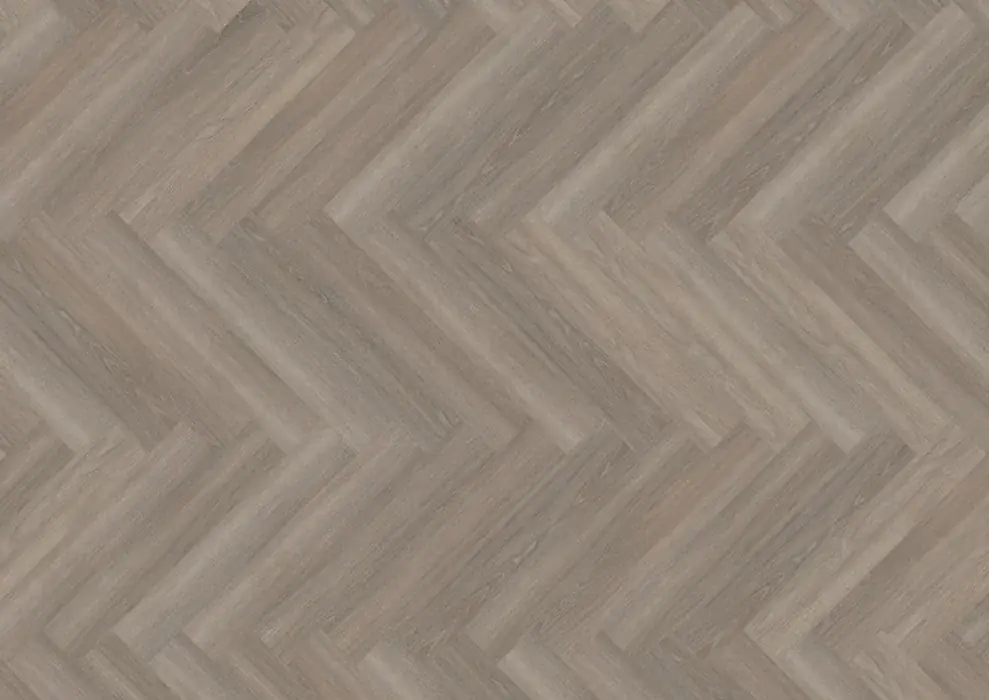 Preferatul clienților PARCHET HYBRID 5 MM, KÄHRS, WHINFELL CHW 120 HERRINGBONE (DREAPTA), NUANȚĂ GRI-CALDĂ, CLASA TRAFIC 33