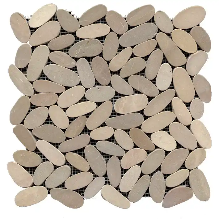 Lichidare de stoc MOZAIC, PORCELANOSA GRUPO, PARADISE LAKE STONE CREMAS 30X30 cm, crem