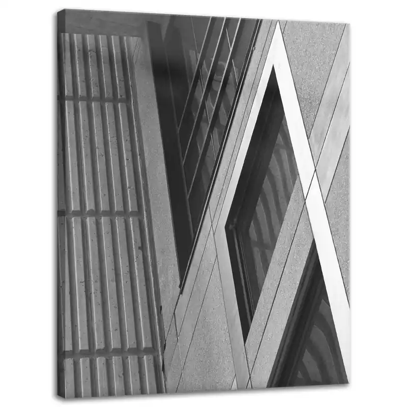 Tablou pe pânză Arhitectură clădire din perete de beton 30x40 cm Bestseller