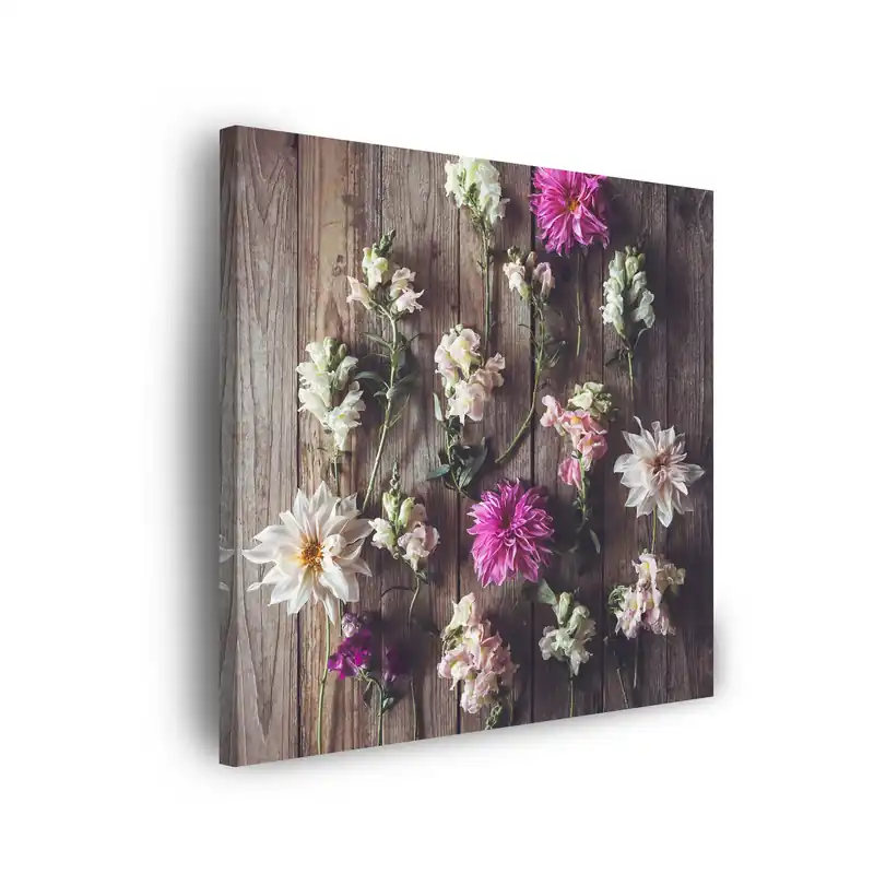 Livrare expres Tablou pe pânză Flori Natură Plante Lăcrămioare 90x90